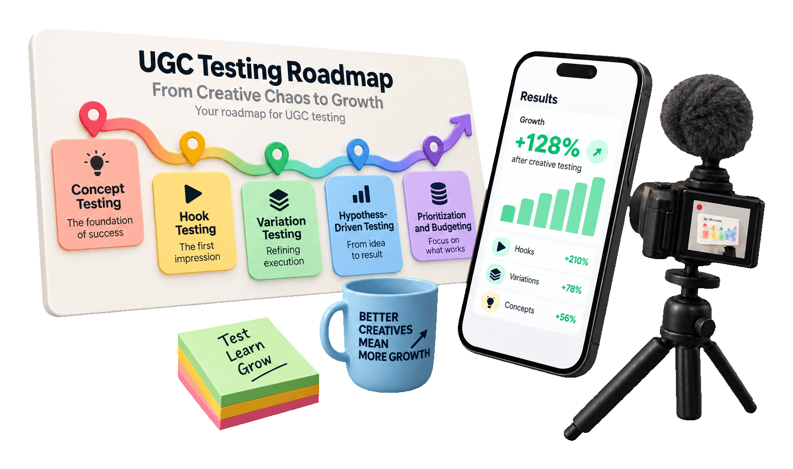 From Creative Chaos to Growth: Your Roadmap for UGC Testing