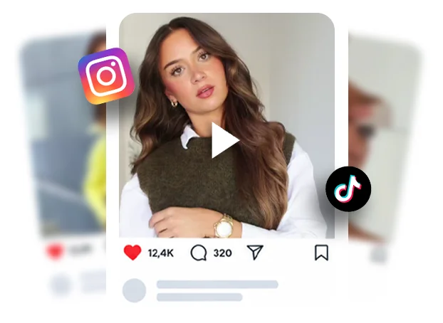 Step 3: Grow your brand with posts on Instagram and TikTok - Organic posts via UGC.CO.UK
